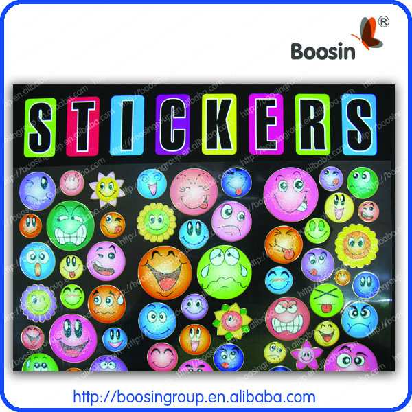 glitter sticker