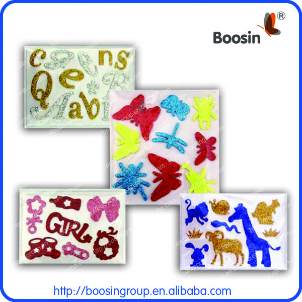 glitter sticker