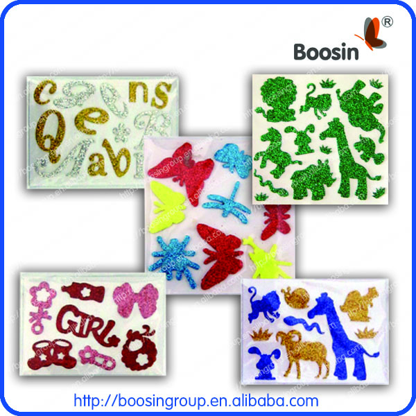 glitter sticker