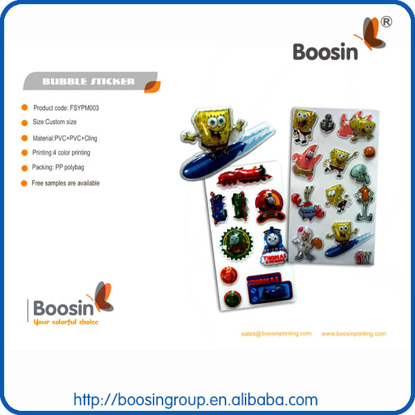bubble sticker