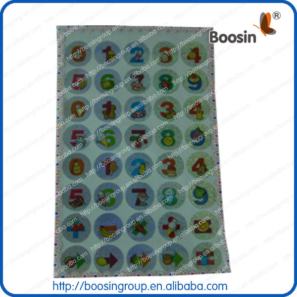 laser crystal sticker