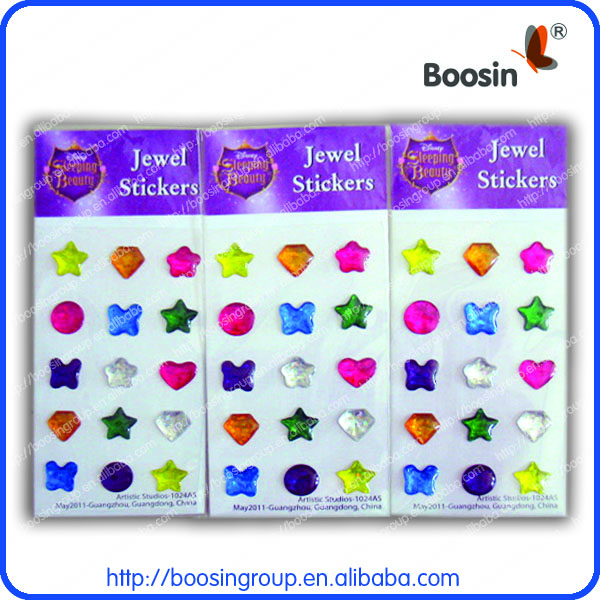 jewel sticker