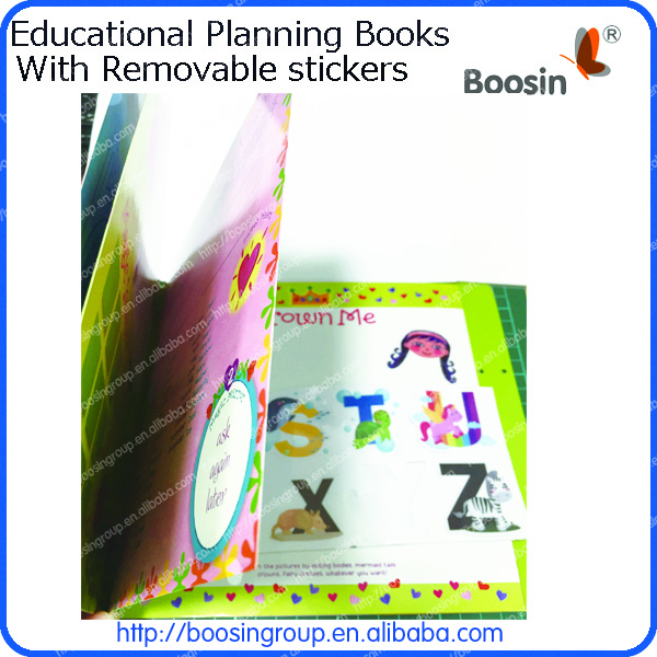 TPE Magic sticker with books